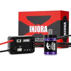 inventa MBL32 G2 مقاوم للماء ESC & 1721 Purple Viper Outrunner Motor for 1/18 Trx4M Ascent-18 Upgrade
