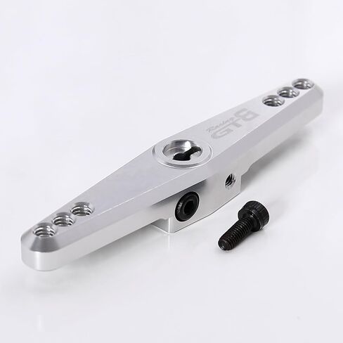 CNC Aluminum Dual Side 15T Steering Servo Arm for 1/5 RC Car Losi DBXL-E 2.0 Upgrade Part (Red) in Saudi Arabia
