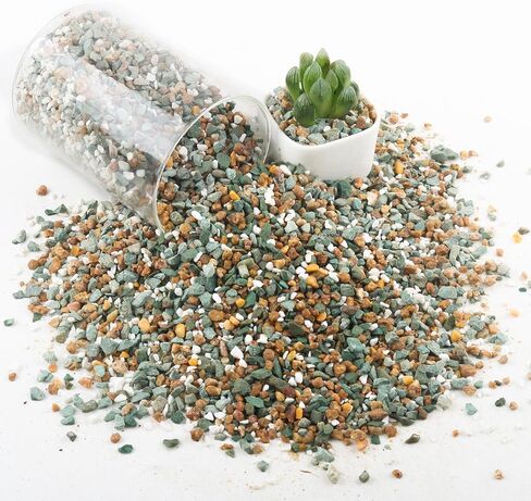 3lb Mix Lava Rocks for Plants-Horticultural Volcanic Rock Gravel for Landscaping Plants Drainage, Succulents, Bonsai, Vase Fillers, Terrarium Plants, Top Dressing in Saudi Arabia
