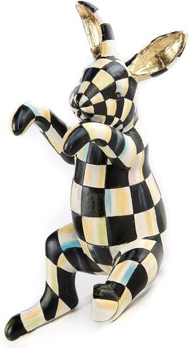 MACKENZIE-CHILDS Pot Climber, Decorative Flowerpot Hanger, Indoor and Outdoor Planter Hanging Decor, Funny Bunny in Kuwait