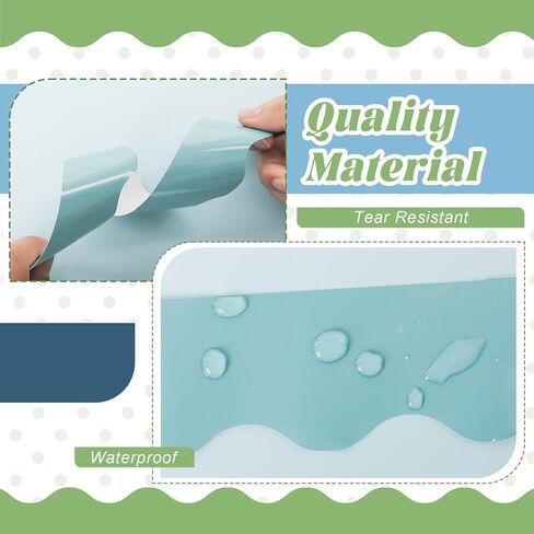 6 Rolls 206.69ft Black History Month Bulletin Board Borders for Bulletin Board, Scalloped Trim Bulletin Board Decorations for Holiday Classroom Office Decor Supplies (Black History Month) in Kuwait