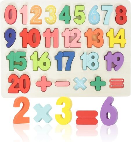 ألغاز الأبجدية - الألغاز الخشبية مونتيسوري للأطفال الصغار 1-5 | ABC Alphabet Buzzles تعلم ألعاب للأطفال الصغار 1-5 ألغاز الأبجدية | طفل تعليمي هدية تعليمية مرحلة ما قبل المدرسة للأطفال in Kuwait