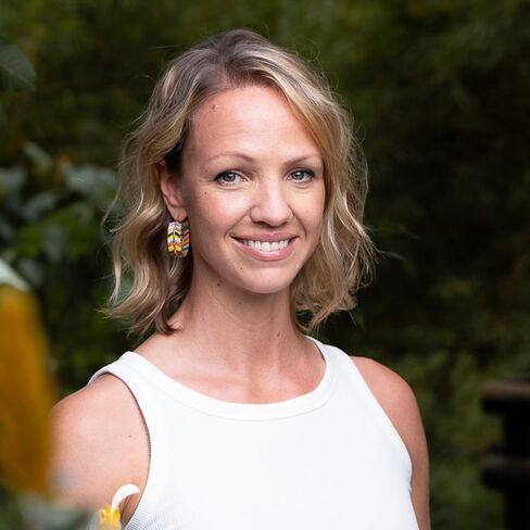 Earrings by Embera Bead Project, Hoop Seed Bead Earrings, Social Impact (Isla) in Saudi Arabia