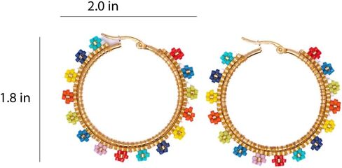 أقراط من قبل Embera Bead Project ، أقراط Bead Bead ، التأثير الاجتماعي (ISLA) in Saudi Arabia