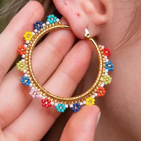 أقراط من قبل Embera Bead Project ، أقراط Bead Bead ، التأثير الاجتماعي (ISLA) in Saudi Arabia