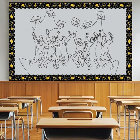 32.8 Feet Patriotic Bulletin Board Borders, 4th of July Red Blue Stars Scalloped Border Patriotic Trim Border Roll for Independence Day Party Classroom Bulletin Boards Chalkboard Wall Decor in Kuwait