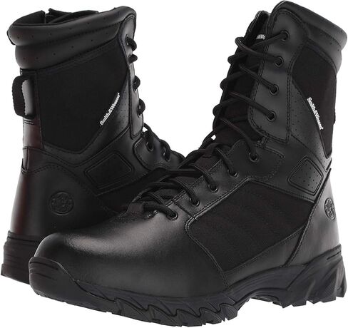 Smith & Wesson Men's Footwear Breach 2.0 8" Side Zip Military and Tactical Boot in Kuwait