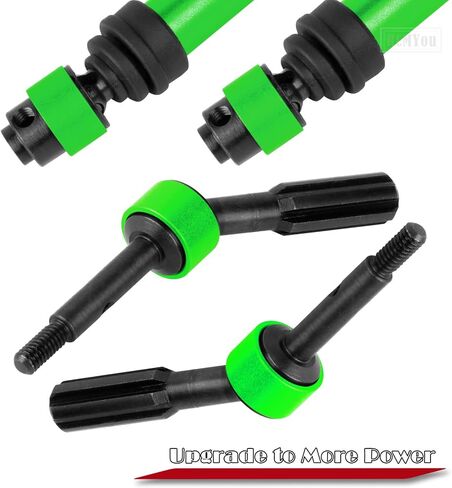 RC RECT DRIVE SHAFT CVD & FRONT AXLES ترقيات جزء من 1/10 SLASH 2WD/SLASH VXL 2WD ، الفولاذ المقاوم للصدأ رقم 45 مع سداسية ، ملونة in Saudi Arabia