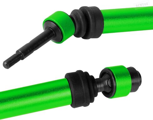 RC RECT DRIVE SHAFT CVD & FRONT AXLES ترقيات جزء من 1/10 SLASH 2WD/SLASH VXL 2WD ، الفولاذ المقاوم للصدأ رقم 45 مع سداسية ، ملونة in Saudi Arabia