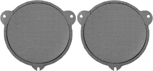 Batwing Fairings 5.25" Black Mesh Speaker Grills Cover for Harley Touring Electra Glide Street Glide Tri Glide Ultra Limited 1996-2013 in Saudi Arabia