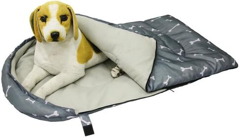 Heating Dog Sleeping Bag, Waterproof Warm Packable Dog Bed Mat with Storage Bag for Indoor Outdoor Travel Camping Hiking Backpacking (Heated, Orange) in Saudi Arabia