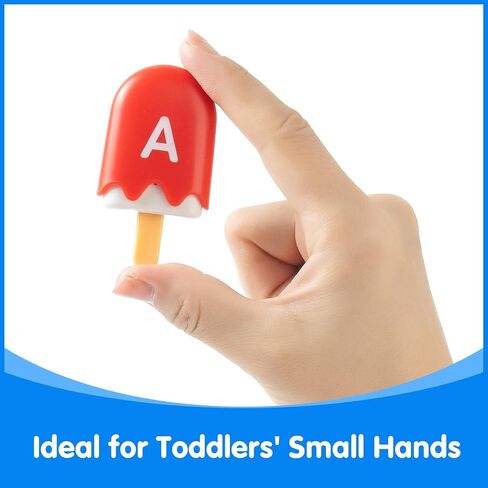 ABC Popsicles – Alphabet Learning Toys for Matching Game | Preschool Educational Toys for Classroom, Fun and Engaging in Saudi Arabia
