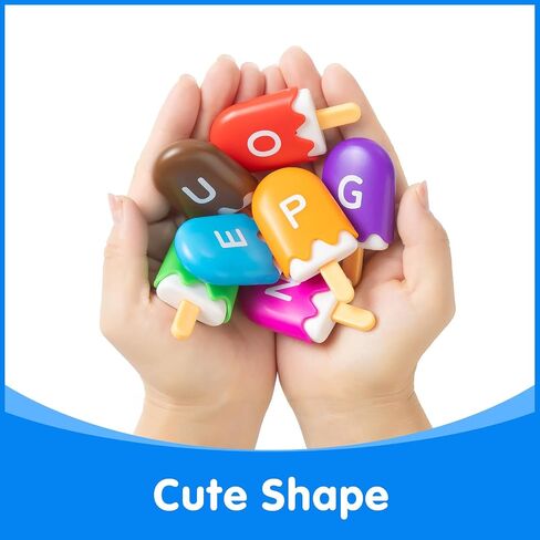 ABC Popsicles – Alphabet Learning Toys for Matching Game | Preschool Educational Toys for Classroom, Fun and Engaging in Saudi Arabia