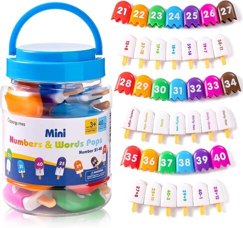 ABC Popsicles – Alphabet Learning Toys for Matching Game | Preschool Educational Toys for Classroom, Fun and Engaging in Saudi Arabia