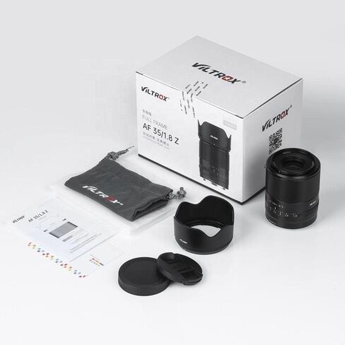 عدسة VILTROX 85 مم f/1.8 F1.8 STM بإطار كامل لكاميرات Nikon Z Mount، عدسة ذات فتحة كبيرة للتركيز التلقائي متوافقة مع Nikon Z-Mount Z9 Z50 Z7 ii Z6 ii Z7 Z6 Z6 II Z5 in Kuwait