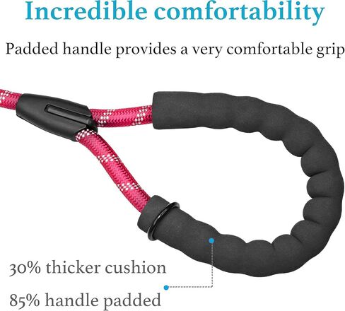 Dog Leash, Double Dog Leash for Two Dogs, Heavy Duty Adjustable Dual Dog Leash No Tangle, Bungee Retractable Split Multiple Leash for Walking 2 Dogs, Dog Poop Bags Trip Essentials (5.5FT-1/2", Black) in Saudi Arabia