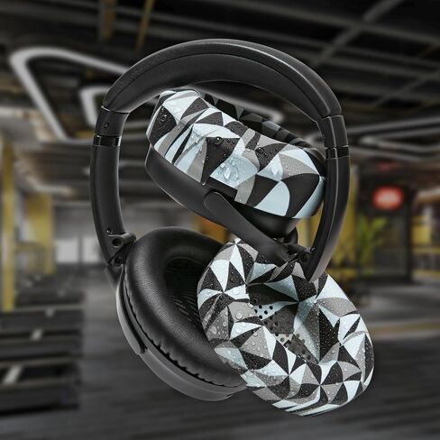 WC SweatZ QuietComfort - Sweat Covers for Bose QC 45, 35, 35ii, QC2 & QC25 | Made by Wicked Cushions | Patented Design, Also fits QC15, AE2, AE2i, SoundTrue & SoundLink | Black in Kuwait