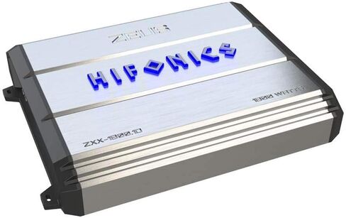 أداة مضخم جسر زيوس 4 قنوات ZXX-1000.4 من Hifonics، فضي، 18.40 بوصة × 29 سم × 3.50 بوصة in Kuwait