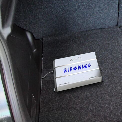 أداة مضخم جسر زيوس 4 قنوات ZXX-1000.4 من Hifonics، فضي، 18.40 بوصة × 29 سم × 3.50 بوصة in Kuwait