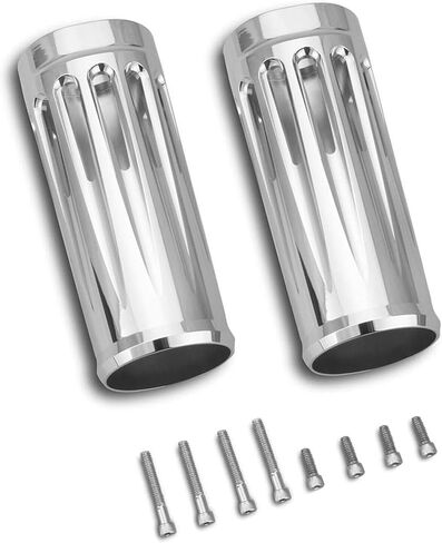 Billet 49mm Fork slider Boots cover For Harley Touring Bagger FLHR FLHX FLHXS Ultra FLHTCUTG Limited Low FLHTKL CVO Street Glide FLHXSE in Kuwait