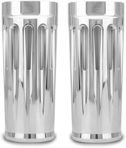 Billet 49mm Fork slider Boots cover For Harley Touring Bagger FLHR FLHX FLHXS Ultra FLHTCUTG Limited Low FLHTKL CVO Street Glide FLHXSE in Kuwait