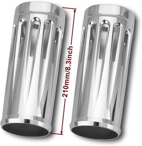Billet 49mm Fork slider Boots cover For Harley Touring Bagger FLHR FLHX FLHXS Ultra FLHTCUTG Limited Low FLHTKL CVO Street Glide FLHXSE in Kuwait