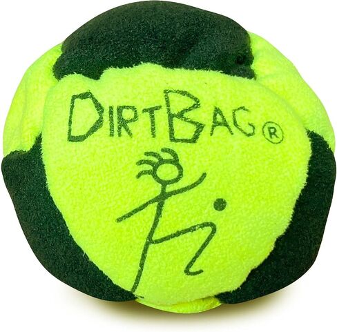 DIRTBAG All Star Footbag 3 Pack with Pouch, 100% Handmade, Premium Quality, Bright Vivid Colors, Signature Carry Bag in Saudi Arabia