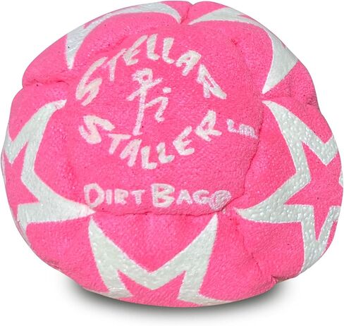 DIRTBAG All Star Footbag 3 Pack with Pouch, 100% Handmade, Premium Quality, Bright Vivid Colors, Signature Carry Bag in Saudi Arabia