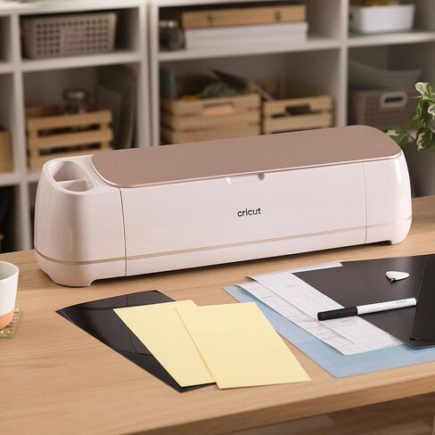 Cricut Maker 4 - Smart Cutting Machine (Seashell) | Digital Content Bundle - Includes Images in Design Space App in Kuwait