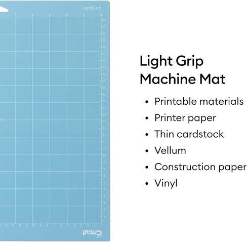 Cricut Mat Variety Pack (4 Count, 12in x 12in) - for Explore & Maker Machines - Includes 2 StandardGrip, 1 LightGrip, 1 StrongGrip in Saudi Arabia