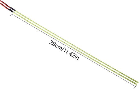 INJORA RC LED Strip Lights Flexible Cuttable for TRX4M SCX24 1/24 1/18 Crawlers Upgrade(Blue) in Saudi Arabia