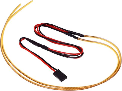 INJORA RC LED Strip Lights Flexible Cuttable for TRX4M SCX24 1/24 1/18 Crawlers Upgrade(Blue) in Saudi Arabia