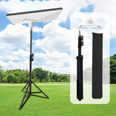 Starlink Mini Portable Tripod Mounting Kit,Tripod Plus Mini Base,Adjustable Height from 2.49 FT to 6.4 FT,Starlink Mini Tripod Mounting Kit for Camping and RV Traveling in Saudi Arabia