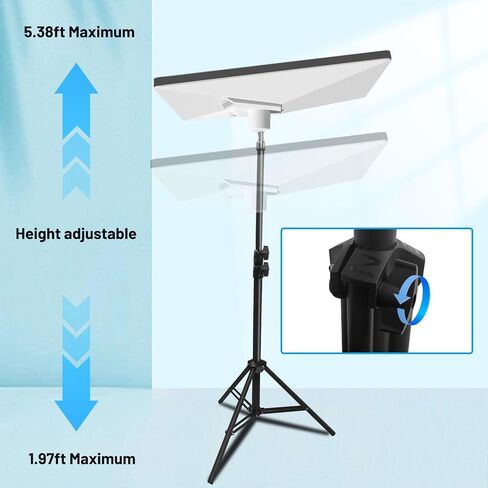 Starlink Mini Portable Tripod Mounting Kit,Tripod Plus Mini Base,Adjustable Height from 2.49 FT to 6.4 FT,Starlink Mini Tripod Mounting Kit for Camping and RV Traveling in Saudi Arabia