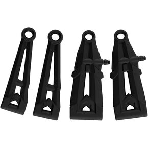BOXOB 1/14 RC Car Front Control Arms Set for Wiaorchi Tenspeed, 2pcs Front Upper 2pcs Lower Arms for Replacement Parts Accessory Numbers 35-SJ07 35-SJ09