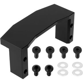 1pc جبل الألومنيوم المتوافق مع T-amiya TT-02 هيكل OE 54977 RC CAR Metal Servo Holder RC Car Servo Frame Black