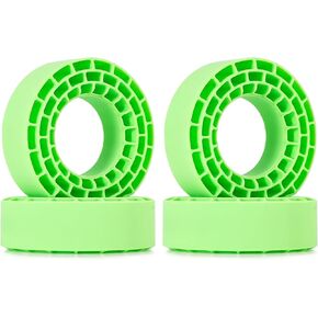 INJORA 1.55" Silicone Rubber Insert Foam for 95-97mm Tires(Green)