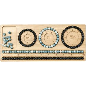 Bracelet Bead Boards for Jewelry Making, Bamboo Beading Board for Bracelet, Jewelry Making Supplies,Bead tray