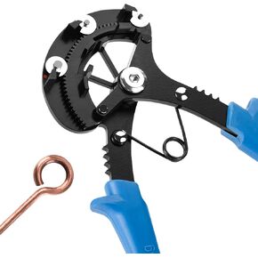 Looper Pliers in One Step for Jewelry Making, 1.5mm-2.25mm-3mm Looping Size, Beading Looper Tool, Wire Looping Pliers for 24-18 Gauge Craft Wire, Patented
