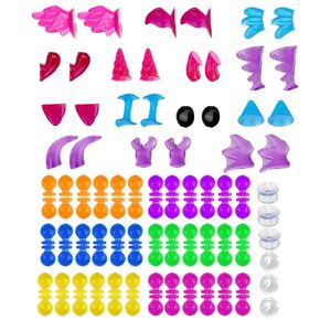 BUSOHA Nano Tape Bubble Kit with Pump Inflation – 83 PCS Nano Double Sided Adhesive Tape Bubbles with Decorative Stickers Accessories DIY Party Toys Gifts for Kids Boys Girls