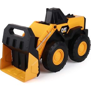 CatToysOfficial, CAT Construction 16" Steel Wheel Loader Toy, Ages 3+