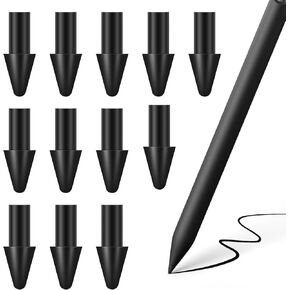 NIBs البديلة 12 عبوة للورق الرائع Pro Pen-نصائح متينة مملوءة بالكربون للكتابة والرسم الدقيق