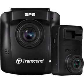 Transcend 64GB DrivePro 620 1440P 2K QHD 60fps Dual Dashcam with GPS, WiFi and Dual Mounts TS-DP620A-64G