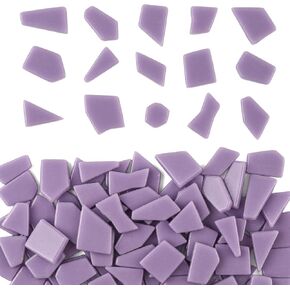 Irregular Glass Mosaic Tiles for Crafts Bulk,200g Broken Mosaic Glass Pieces for Crafts, Perfect for Mosaic Art Crafting Supplies and DIY Mosaic Project