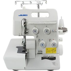 Juki MO-655 2/3/4/5 MACHER SERGER SERGER مع الانتهاء من اللؤلؤ