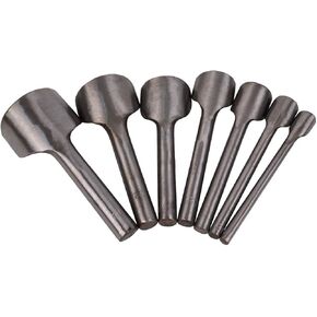 Baitaihem 7 PCS على شكل جلود على شكل قوس نصف الجولة نصف الجولة حزام حقيبة حزام مع 7 ملم (15 مم ، 20 مم ، 25 مم ، 30 مم ، 35 ملم ، 40 مم) على شكل قوس in Kuwait