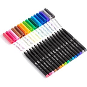 Mr. Pen- Felt Tip Pens, 16Pack, Colorful Felt Tip Pens, Felt Pens, Fine Felt Tip Pens Fine Point, Felt Tip Markers, Felt Tip Marker Pens Felt Tip, Felt Tip Pen, Pens for Journaling Pens, Planner Pens