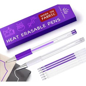 Lange & König Heat Erasable Marcing Ambing Ambing for Sewing - لوازم الخياطة لوازم خياطة ملحقات الخياطة هدايا خياطة هدايا خياطة اللحف بإمدادات التطريز