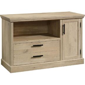 Sauder Aspen Post Commercial Office Credenza, in a Prime Oak Finish