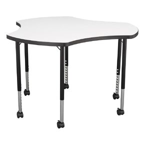 سلسلة التعلم سلسلة COG Mobile Collaborative Table W/Whiteboard Top